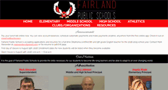 Desktop Screenshot of fairlandowls.com