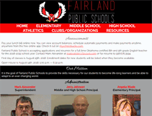Tablet Screenshot of fairlandowls.com